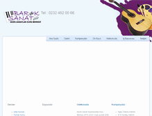 Tablet Screenshot of baroksanat.com